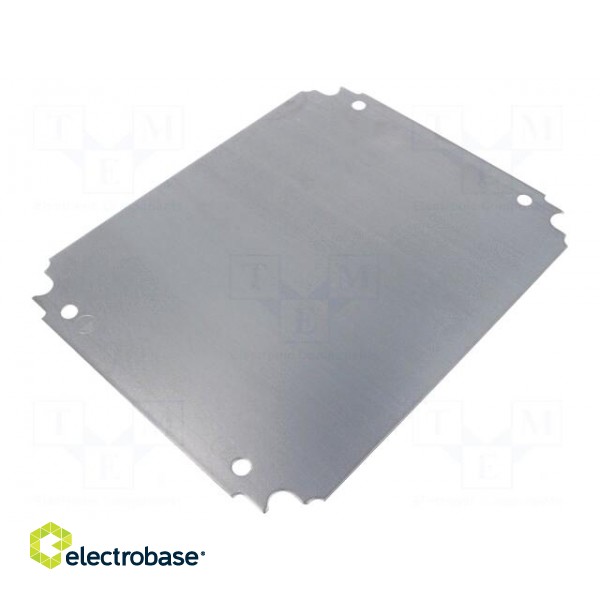 Mounting plate | galvanised steel | 1.8mm