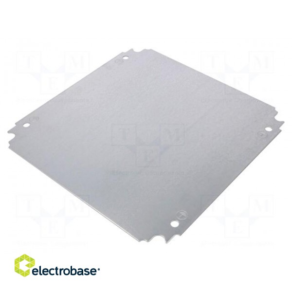 Mounting plate | galvanised steel | 1.8mm