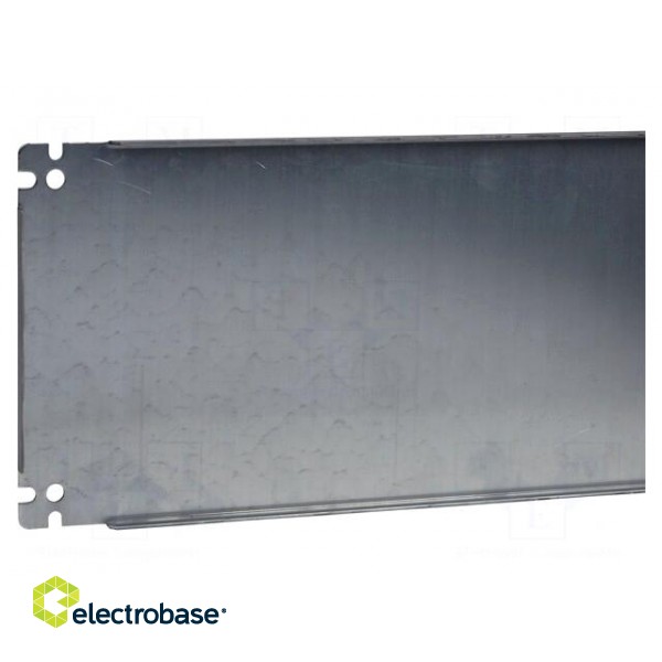 Mounting plate | galvanised steel | W: 597mm | L: 505mm