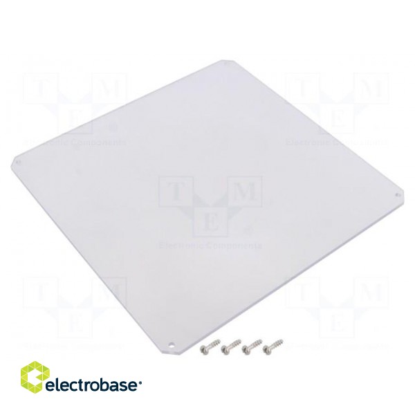 Mounting plate | polycarbonate | GEOS-S-3030-18,GEOS-S-3030-22