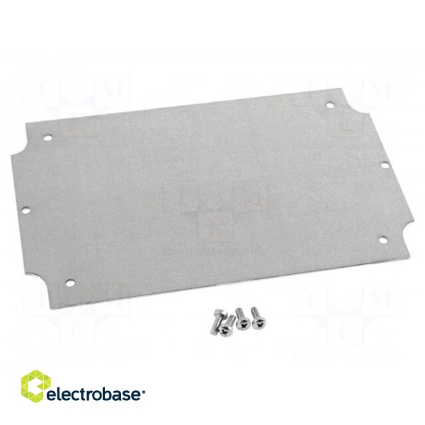 Mounting plate | steel