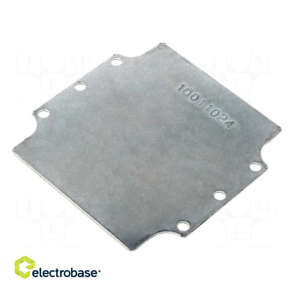 Mounting plate | steel