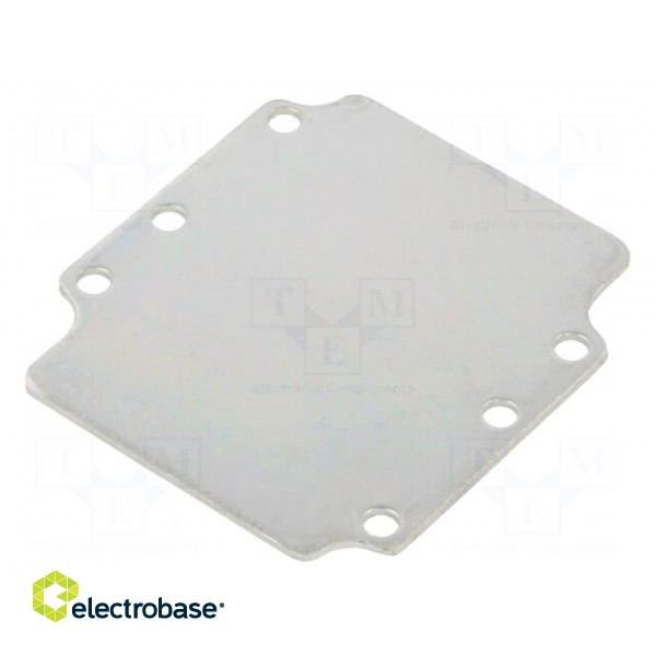 Mounting plate | steel | Plating: zinc | ALUEIN-EX-RJ05,ALUEIN-RJ05