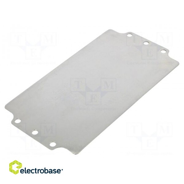 Mounting plate | steel | Plating: zinc | ALUEIN-EX-RJ12,ALUEIN-RJ12