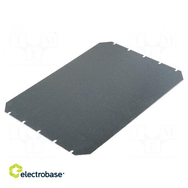 Mounting plate | steel | W: 400mm | L: 300mm | Series: CAB | CABABS304018