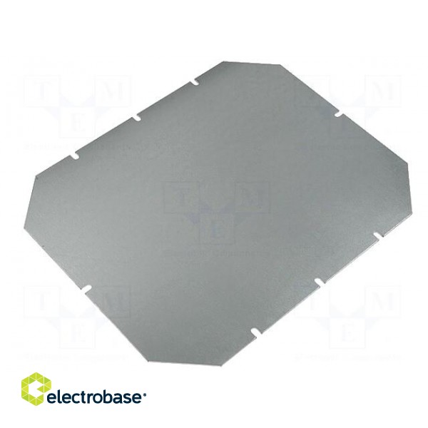 Mounting plate | zinc-plated steel | W: 265mm | L: 215mm | TA2924