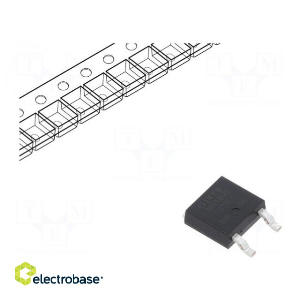 Diode: rectifying | SMD | 1.2kV | 10A | Package: tube | TO252AA | 100W