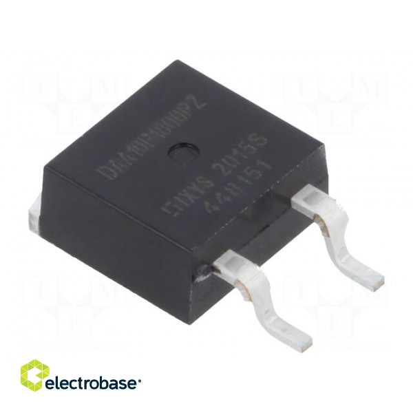 Diode: rectifying | SMD | 1.8kV | 10A | Package: tube | TO263ABHV | 100W