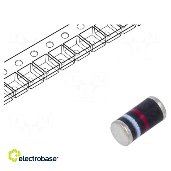 Diode: rectifying | SMD | 100V | 1A | DO213AB | Ufmax: 1.1V | Ifsm: 30A