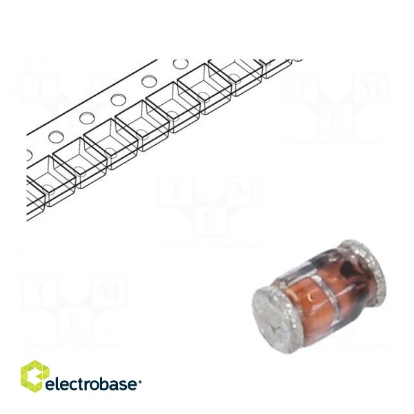 Diode: switching | SMD | 200V | 0.25A | 50ns | MicroMELF | Ufmax: 1V