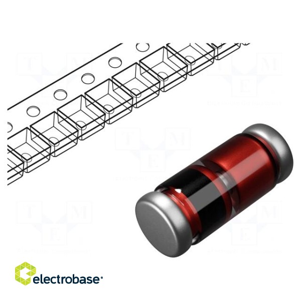 Diode: rectifying | SMD | 50V | 1A | DO213AB | Ufmax: 1.1V | Ifsm: 30A