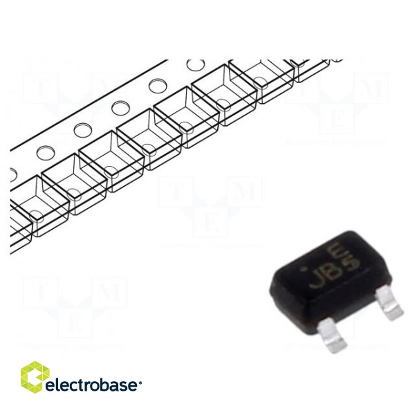 Diode: switching | SMD | 100V | 0.15A | 4ns | SOT323 | Ufmax: 1.25V