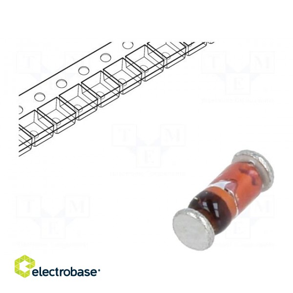 Diode: switching | SMD | 100V | 200mA | 4ns | Package: reel,tape | SOD80C