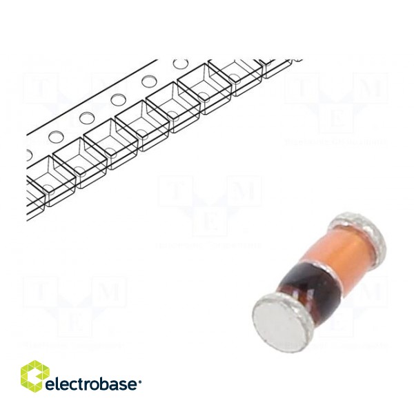 Diode: switching | SMD | 50V | 0.2A | 4ns | MiniMELF | Ufmax: 1V | Ifsm: 0.5A