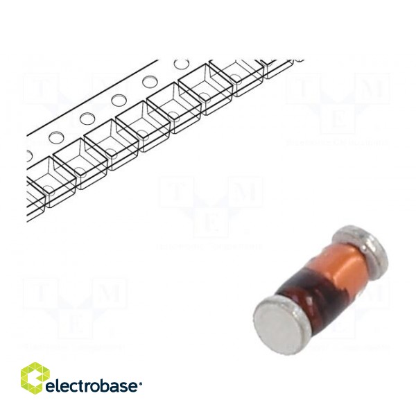 Diode: switching | SMD | 75V | 0.15A | 2ns | MiniMELF | Ufmax: 1V