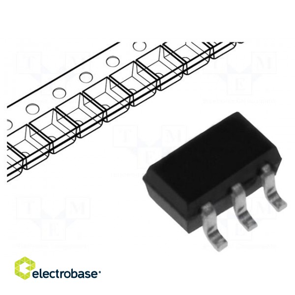 Transistor: P-MOSFET | unipolar | -20V | -0.39A | 0.25W | PG-SOT-363