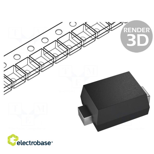 Diode: switching | SMD | 90V | 0.1A | 4ns | SC79,SOD523 | Ufmax: 1.2V