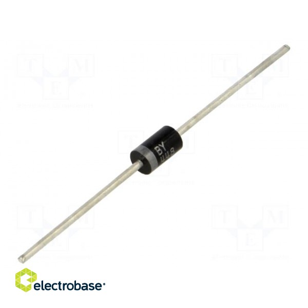 Diode: rectifying | THT | 1.65kV | 1.5A | Ammo Pack | Ifsm: 44A | DO201