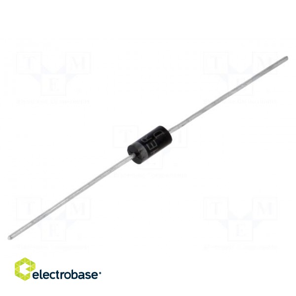 Diode: rectifying | THT | 1kV | 1.5A | Ammo Pack | Ifsm: 50A | DO15 | 100ns