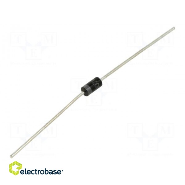 Diode: rectifying | THT | 1kV | 1A | Ammo Pack | DO41 | Ufmax: 1.7V | Ir: 5uA