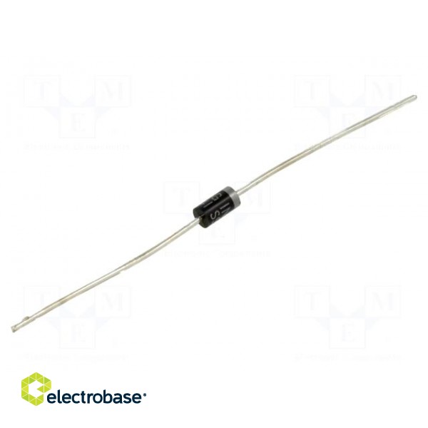Diode: rectifying | THT | 1kV | 1A | Ammo Pack | DO41 | Ufmax: 1V | Ir: 5uA