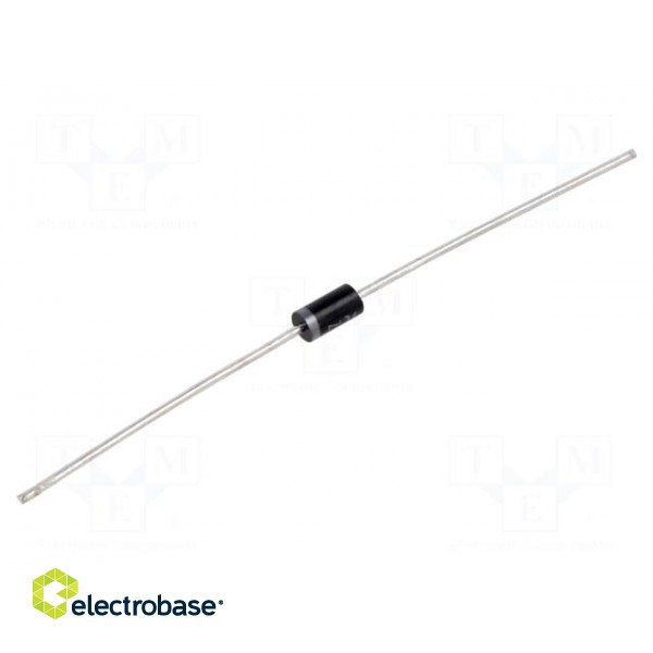 Diode: rectifying | THT | 1kV | 1A | Ammo Pack | Ifsm: 35A | DO41 | 300ns