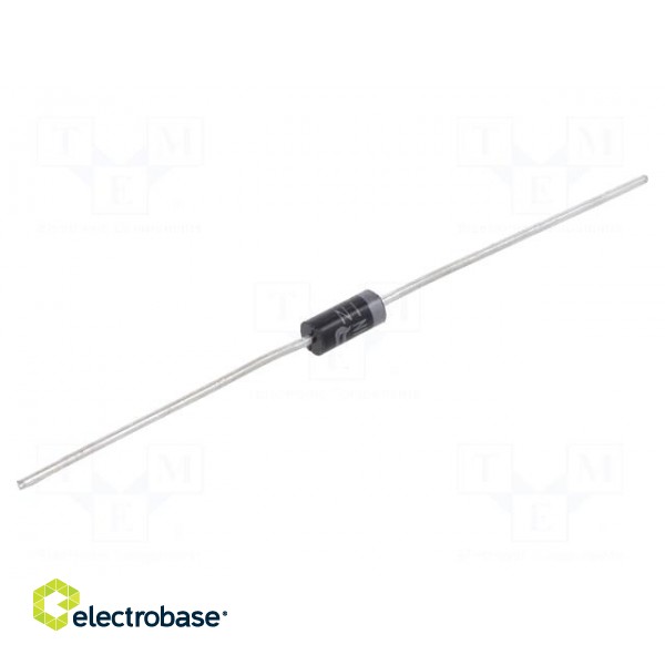 Diode: rectifying | THT | 1kV | 3A | reel | Ifsm: 110A | DO15 | Ufmax: 1.1V