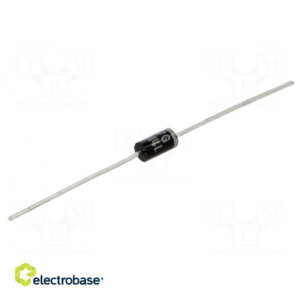 Diode: rectifying | THT | 1kV | 2A | Ammo Pack | DO15 | Ufmax: 1.1V | Ir: 5uA