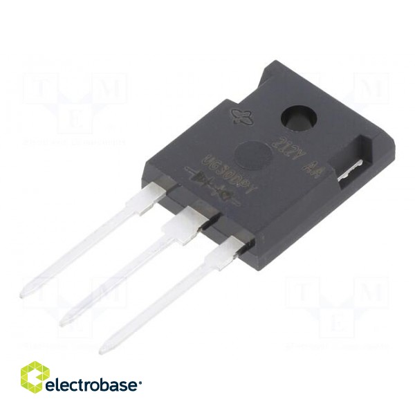 Diode: rectifying | THT | 200V | 15Ax2 | tube | Ifsm: 300A | TO247AD-3