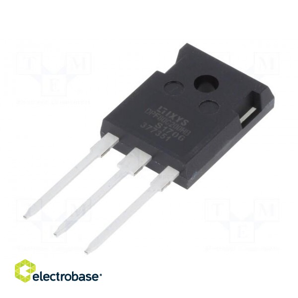 Diode: rectifying | THT | 200V | 2x40A | tube | Ifsm: 560A | TO247-3 | 215W