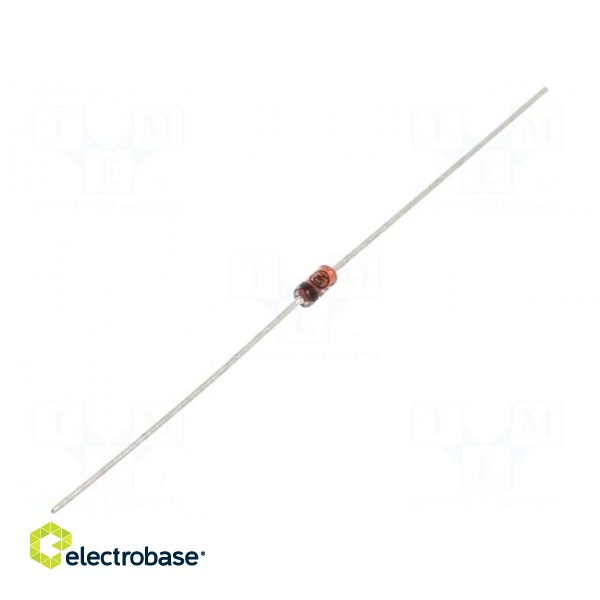 Diode: rectifying | THT | 200V | 500mA | Ifsm: 4A | DO35 | Ufmax: 1V | 500mW