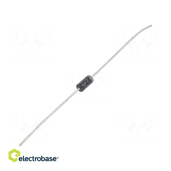 Diode: rectifying | THT | 2kV | 0.5A | Ifsm: 20A | DO41 | Ufmax: 1.8V | 300ns