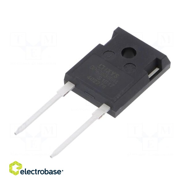 Diode: rectifying | THT | 300V | 30A | tube | Ifsm: 360A | TO247-2 | 160W