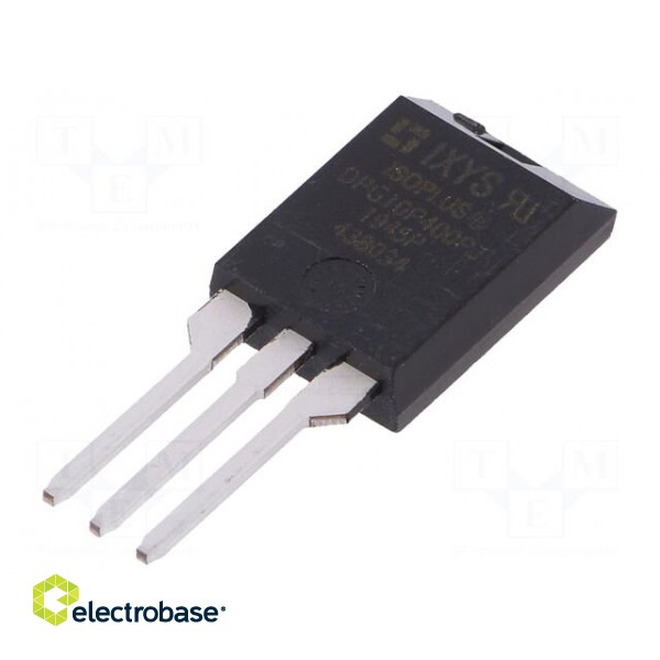 Diode: rectifying | THT | 400V | 10A | tube | Ifsm: 130A | ISOPLUS220™