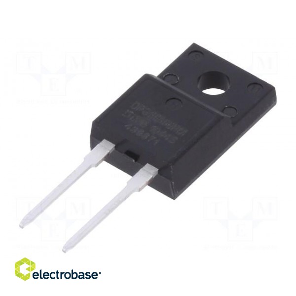 Diode: rectifying | THT | 400V | 10A | tube | Ifsm: 150A | TO220FP-2 | 35W