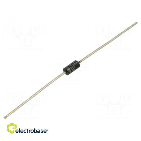Diode: rectifying | THT | 600V | 1A | Ammo Pack | Ifsm: 30A | DO41 | 100ns