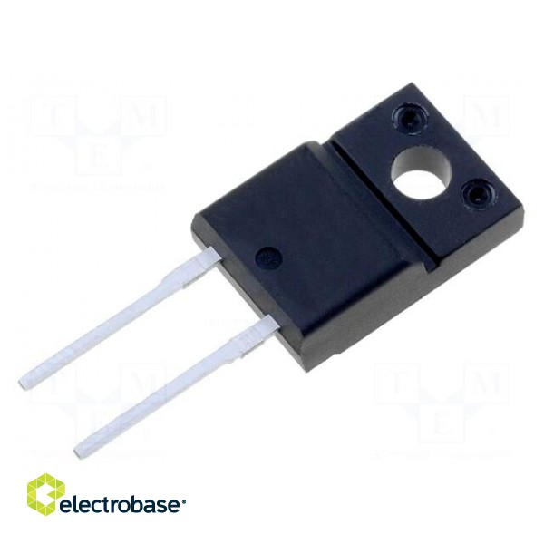 Diode: Schottky rectifying | SiC | THT | 600V | 2A | 10.8W | TO220FP-2
