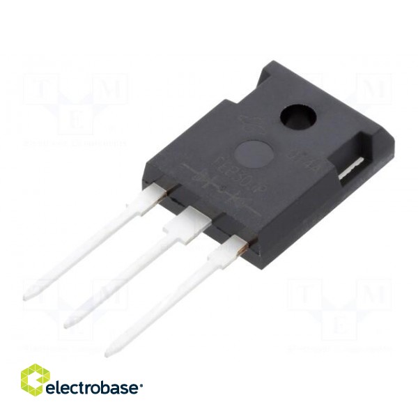 Diode: rectifying | THT | 600V | 15Ax2 | tube | Ifsm: 300A | TO247AD-3