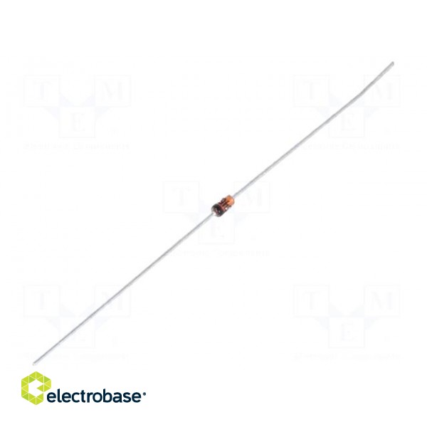 Diode: switching | THT | 125V | 250mA | box,tape | Ifsm: 4A | DO34 | 1.5us