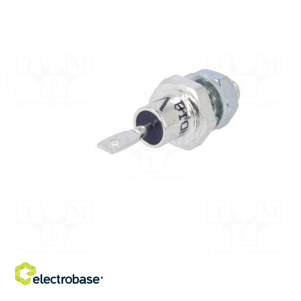 Diode: rectifying | 1.2kV | 1.3V | 25A | cathode to stud | DO203AA,DO4 image 2