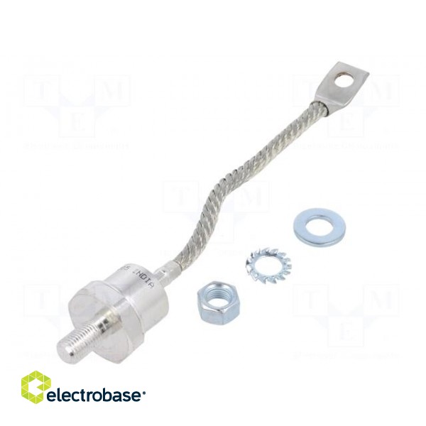 Diode: rectifying | 1.2kV | 1.47V | 150A | anode to stud | DO205AA,DO8