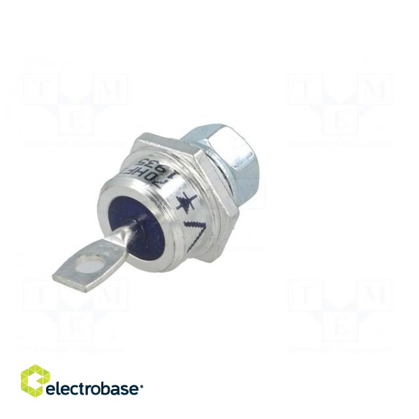 Diode: stud rectifying | 1.4kV | 1.46V | 70A | cathode stud | DO203AB image 2