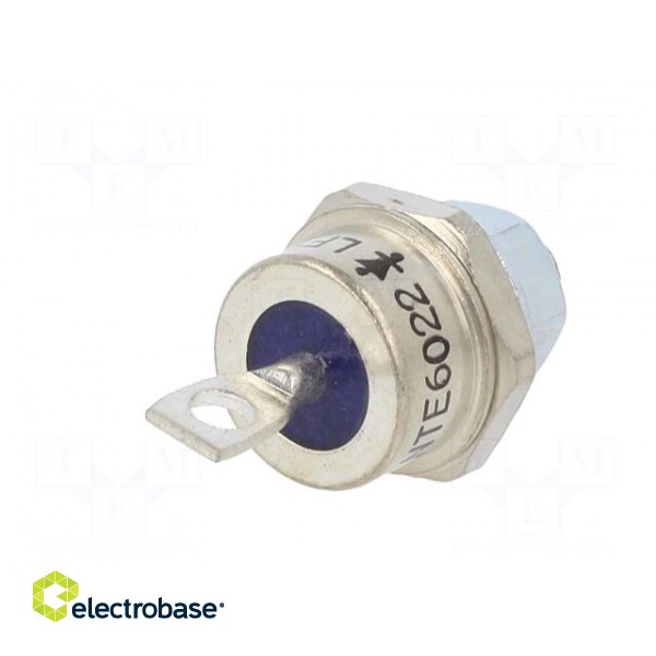 Diode: rectifying | 100V | 1.4V | 60A | cathode to stud | DO5 | Ifsm: 670A image 2