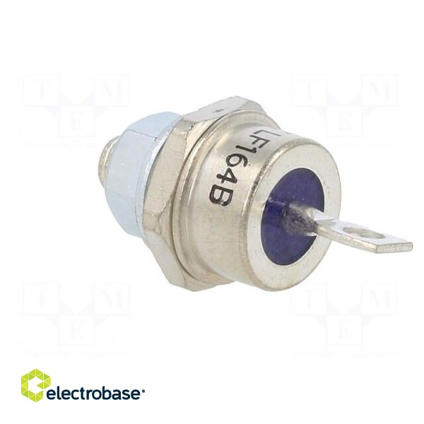 Diode: rectifying | 100V | 1.4V | 60A | cathode to stud | DO5 | Ifsm: 670A фото 8