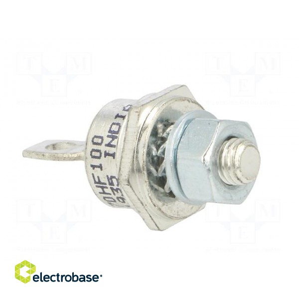 Diode: rectifying | 1kV | 1.35V | 70A | cathode to stud | DO203AB,DO5 image 4