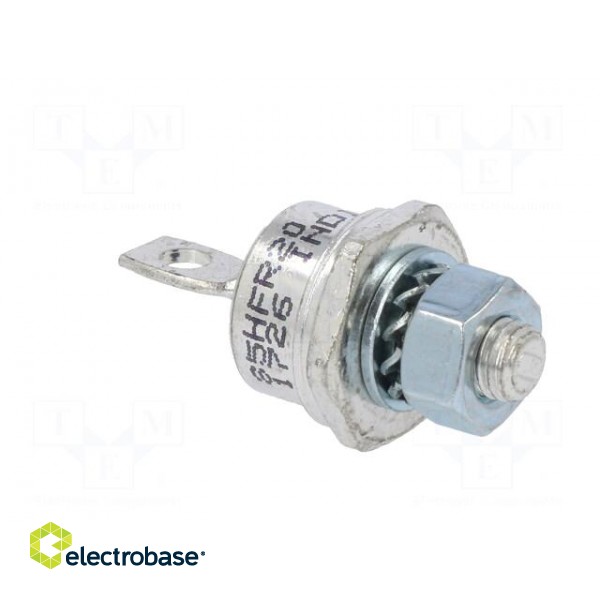 Diode: rectifying | 200V | 1.2V | 85A | anode to stud | DO203AB,DO5 image 4