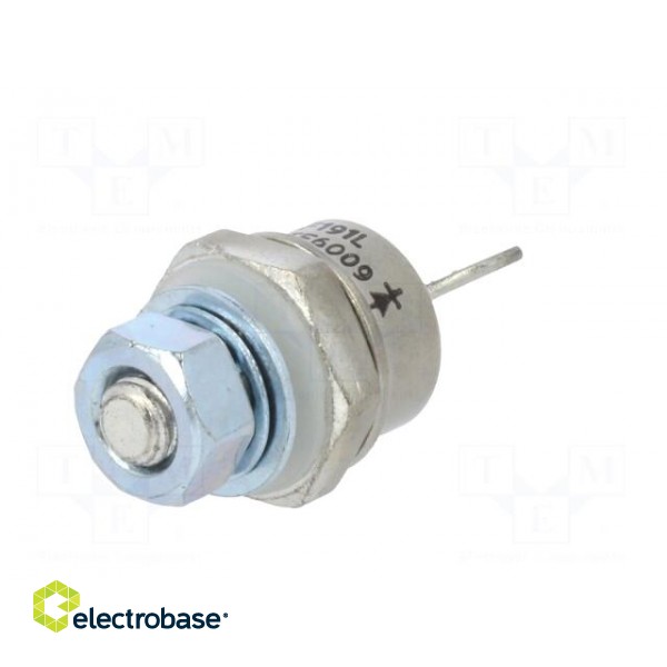 Diode: rectifying | 400V | 1.6V | 40A | anode to stud | DO5 | screw type image 6