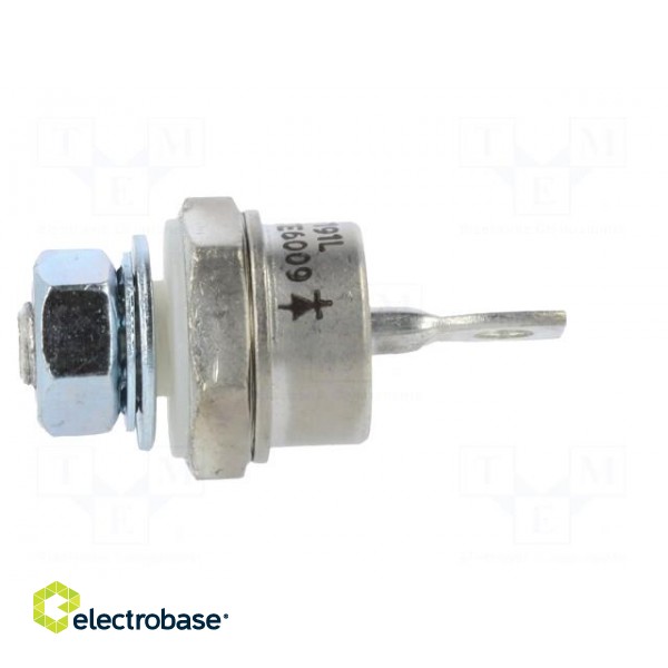 Diode: stud rectifying | 400V | 1.6V | 40A | anode stud | DO5 | screw image 7