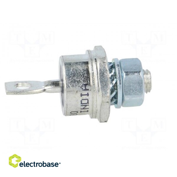 Diode: stud rectifying | 800V | 1.2V | 85A | cathode stud | DO203AB image 3