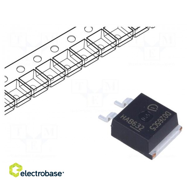 Diode: Schottky rectifying | SiC | SMD | 650V | 2A | PG-TO263-2 | 36W